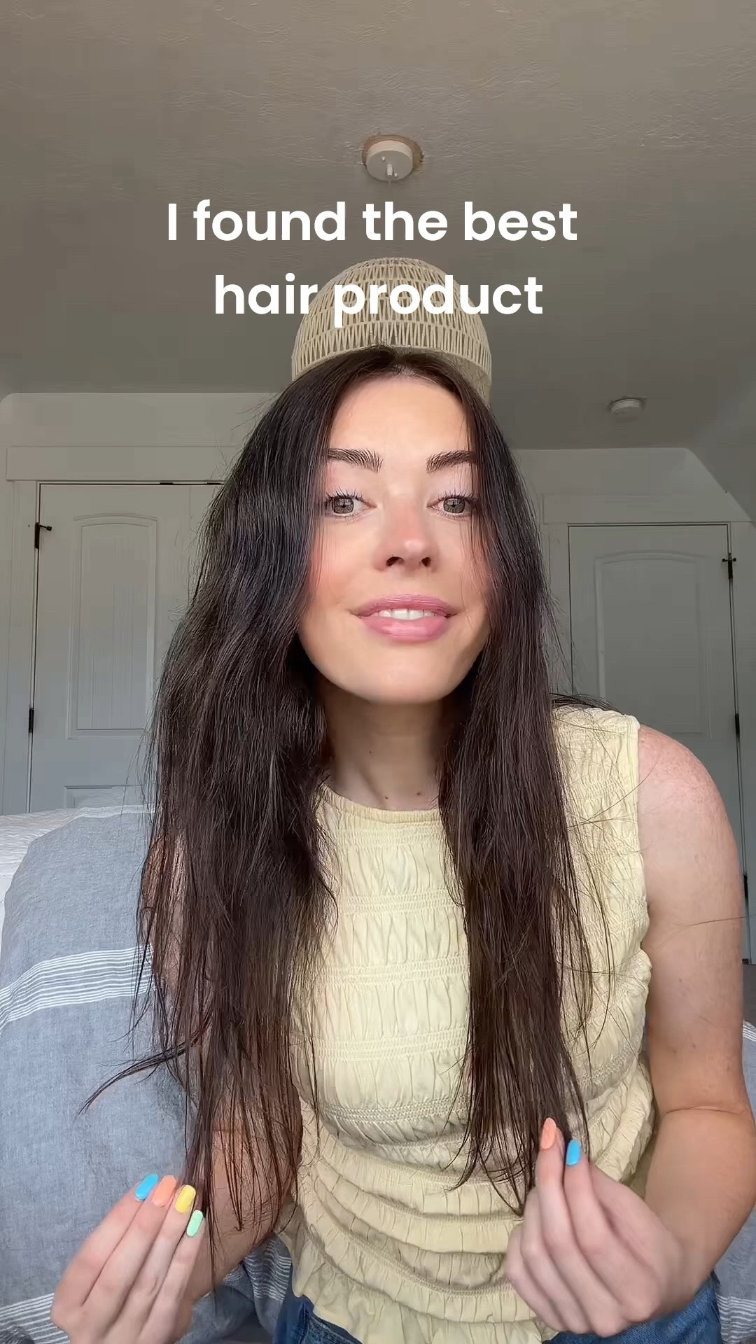 I love this product so much!!! Smells amazing, doesn’t get greasy at all in your hair or leave a residue! Tames the frizz and makes it look shiny and pretty! I’m so impressed by it!