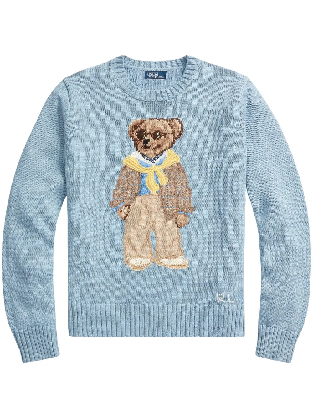 Polo Ralph Lauren Polo Bear Cotton Jumper - Farfetch | Farfetch Global