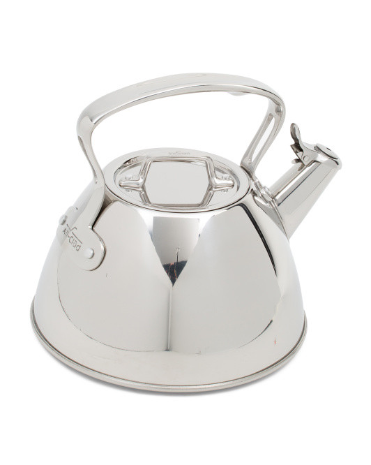 2qt Tri-ply Stainless Steel Tea Kettle Slightly Blemished | Marshalls