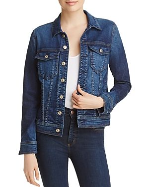7 For All Mankind Classic Denim Jacket in Eden Port | Bloomingdale's (US)