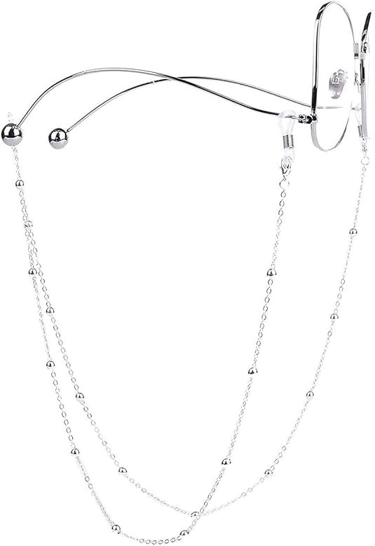 Eyeglass Chains Glasses Reading Eyeglasses Holder Strap Cords Lanyards - Eyewear Retainer for Wom... | Amazon (US)