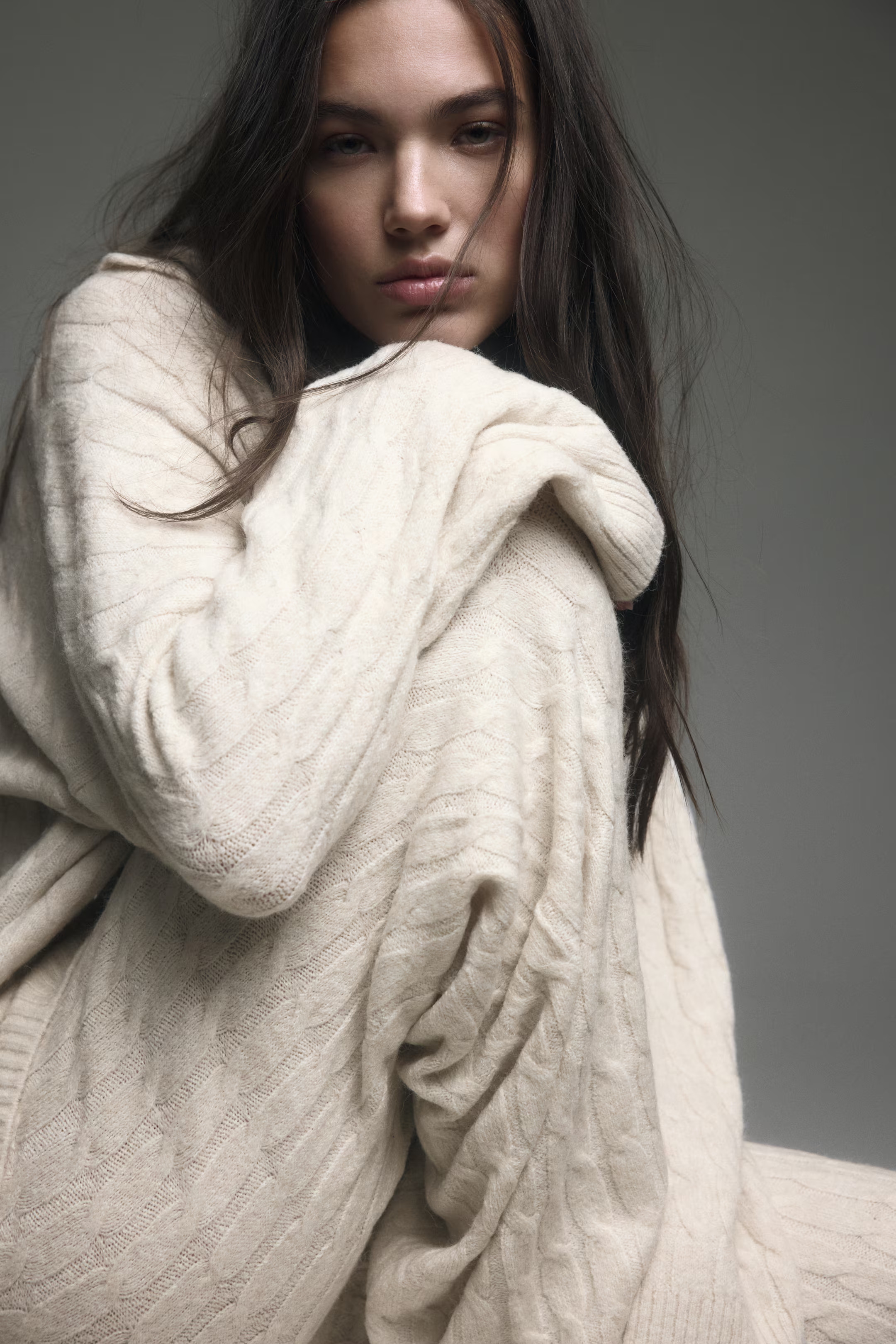 Cable-knit trousers | H&M (UK, MY, IN, SG, PH, TW, HK)