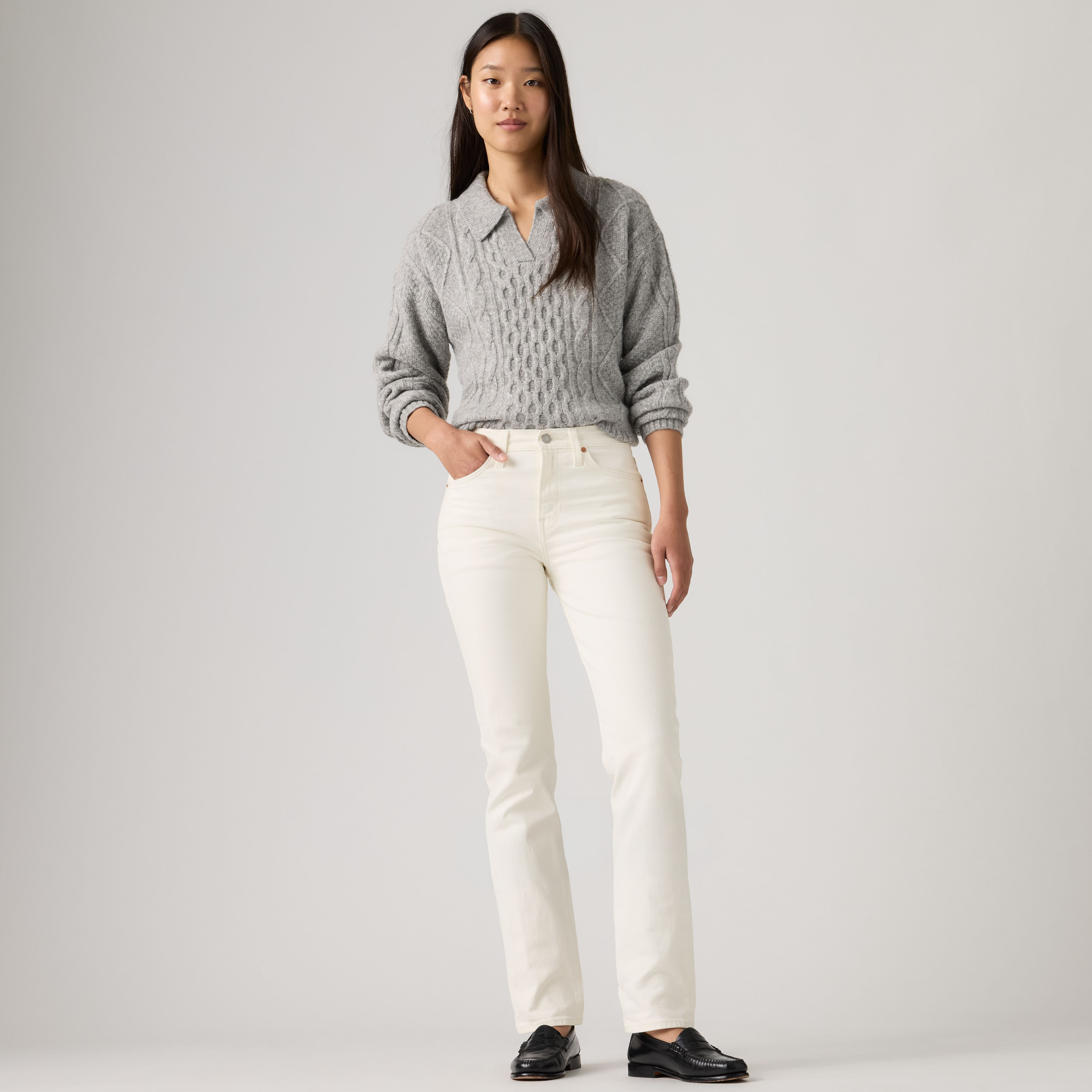 Levi's Wedgie Slim Jeans - Women's - 30X32 - White | Levi's UK