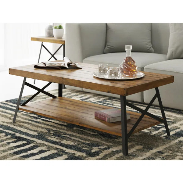 Laguna Solid Wood Coffee Table with Storage | Wayfair North America