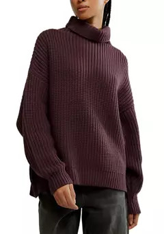 Free People Swim Too Deep Turtleneck Sweater | Belk