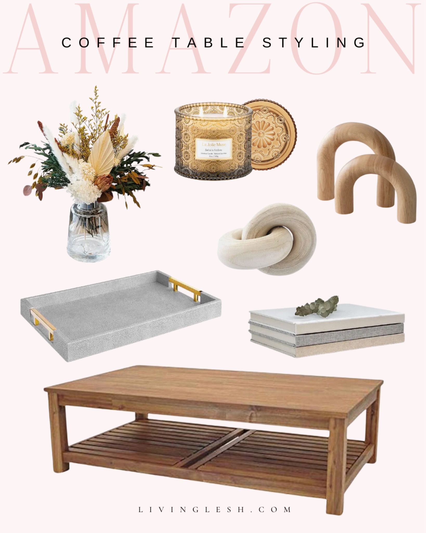 Amazon finds | Amazon home decor | Amazon deals | Home decor | Fall home decor | Coffee table | Coffee table styling | How to style a coffee table | Coffee table decor | Candle | Coffee table books | Flower arrangement

#LTKHome #LTKSeasonal #LTKFindsUnder50