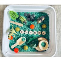 Dinosaur Sensory Kit, Personalized Kids Activity Bin | Etsy (US)