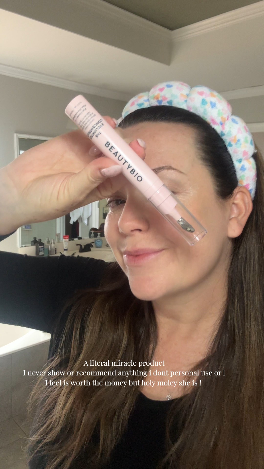 A miracle worker in a tube! Raccoon eyes, fine lines & wrinkles or just tired eyes? Girl this is so for you! It also is a great concealer primer. The metal tip feels incredible in the morning and it’s been a go to product for me ! #skincare #beautyprodducts #racooneyes #tiredeyes #mommas 

#LTKselfcare #LTKOver40 #LTKBeauty