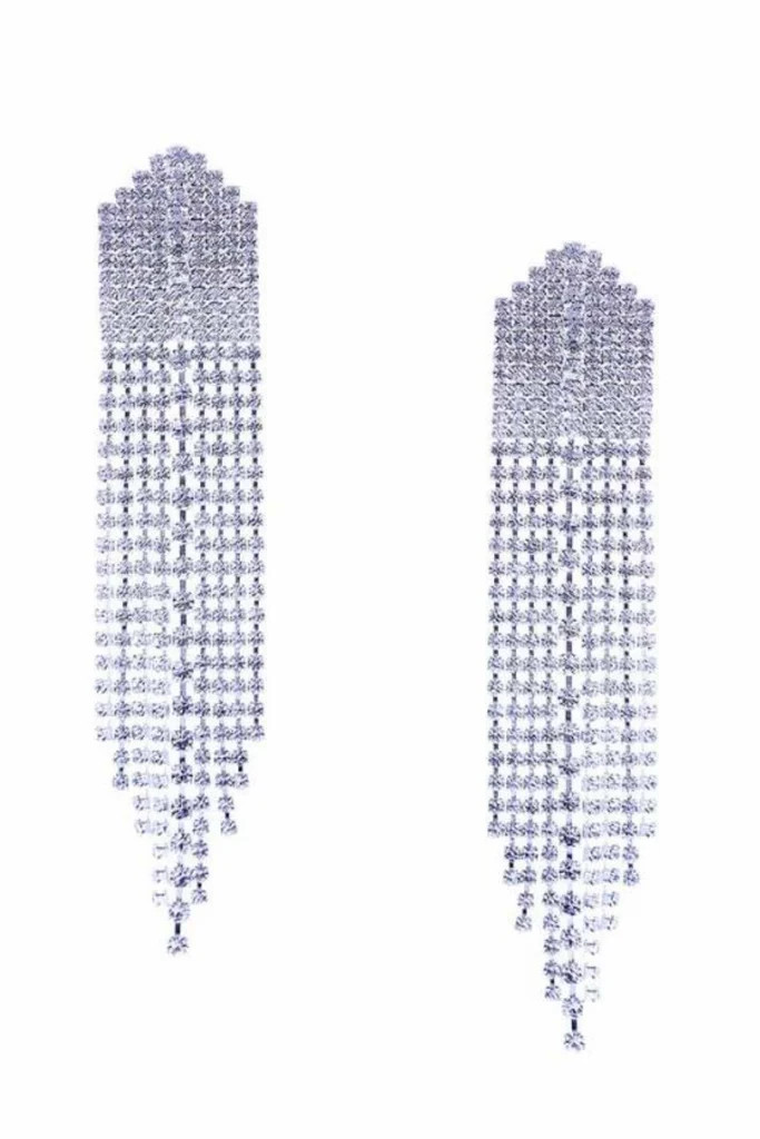 AS SEEN ON KRISTA HORTON!! Crystal Multi Chandelier Drop Earring | Glitzy Bella