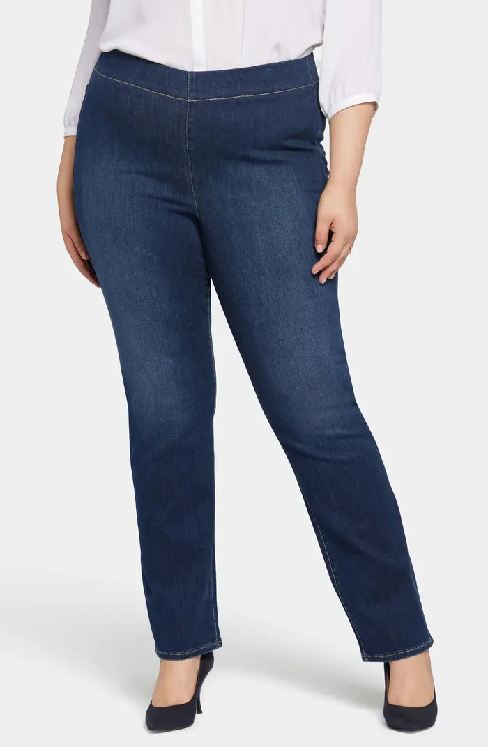 Pull-On Straight Leg Jeans | Nordstrom