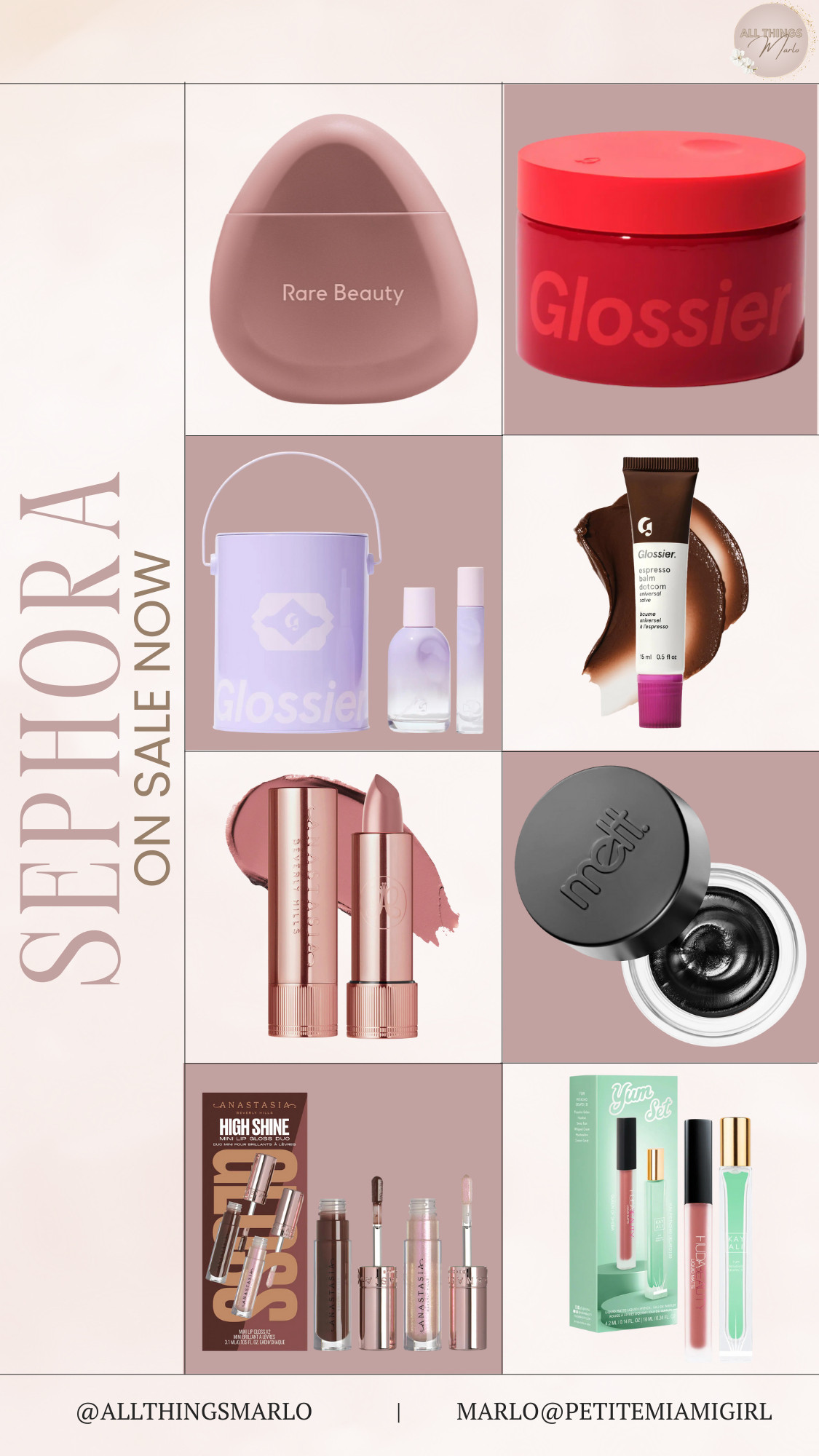 Sephora on sale now. 

 #LTKSaleAlert #LTKFindsUnder50 #LTKBeauty