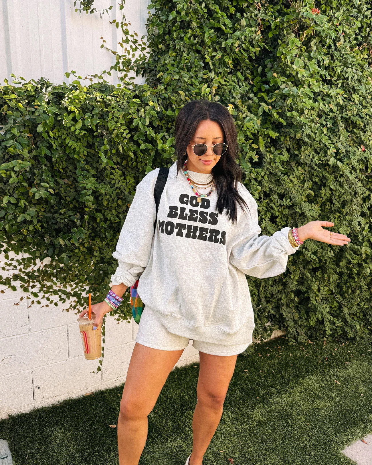 ETTA OG | god bless mothers mock neck | Etta+East