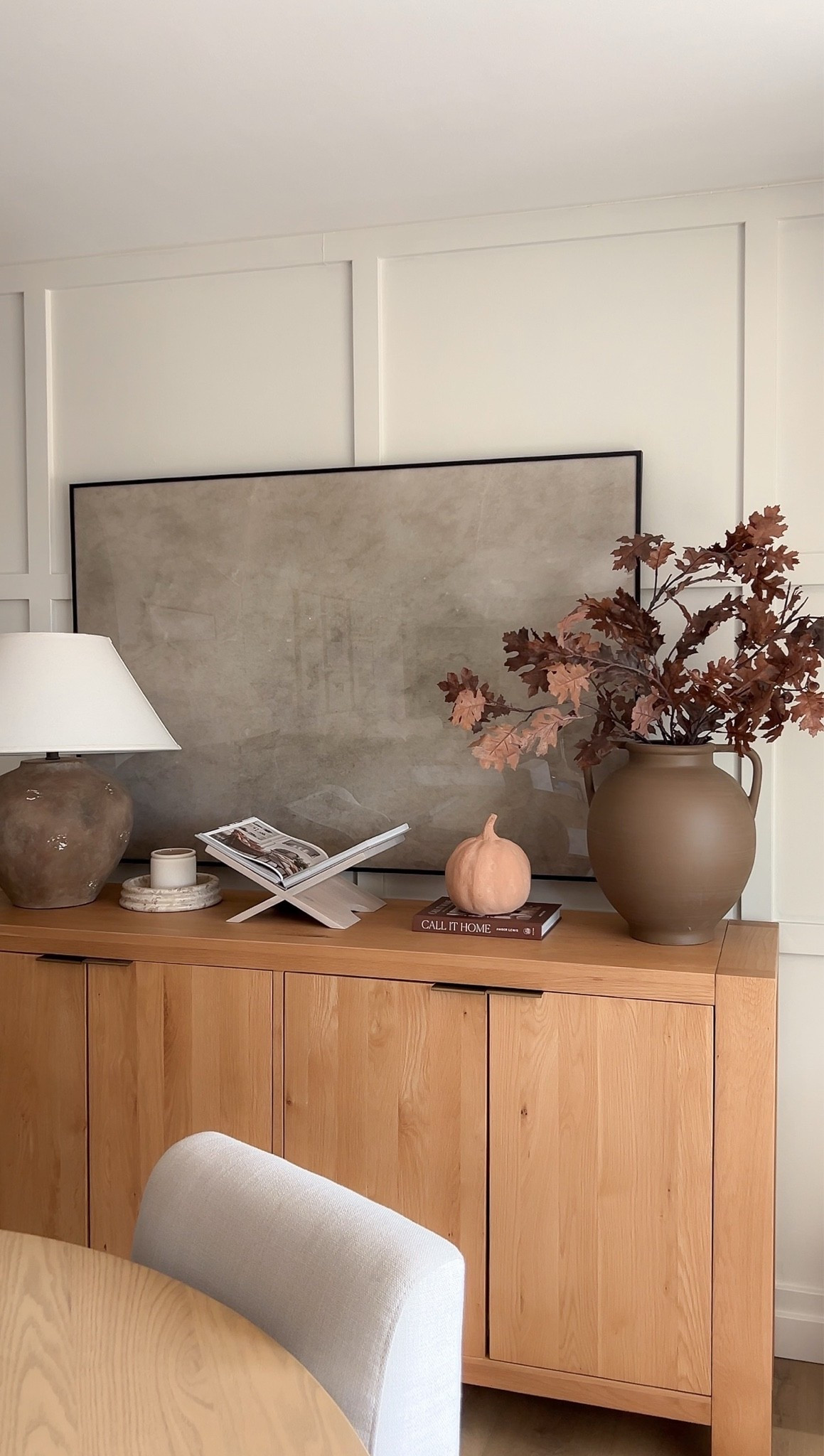 Subtle touch of fall on my sideboard

#LTKHome #LTKSeasonal