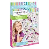 Make It Real: Block ‘N Rock Bracelets Kit - Create 4 Unique Letter Charm Bracelets, 147 Pieces, Incl | Amazon (US)