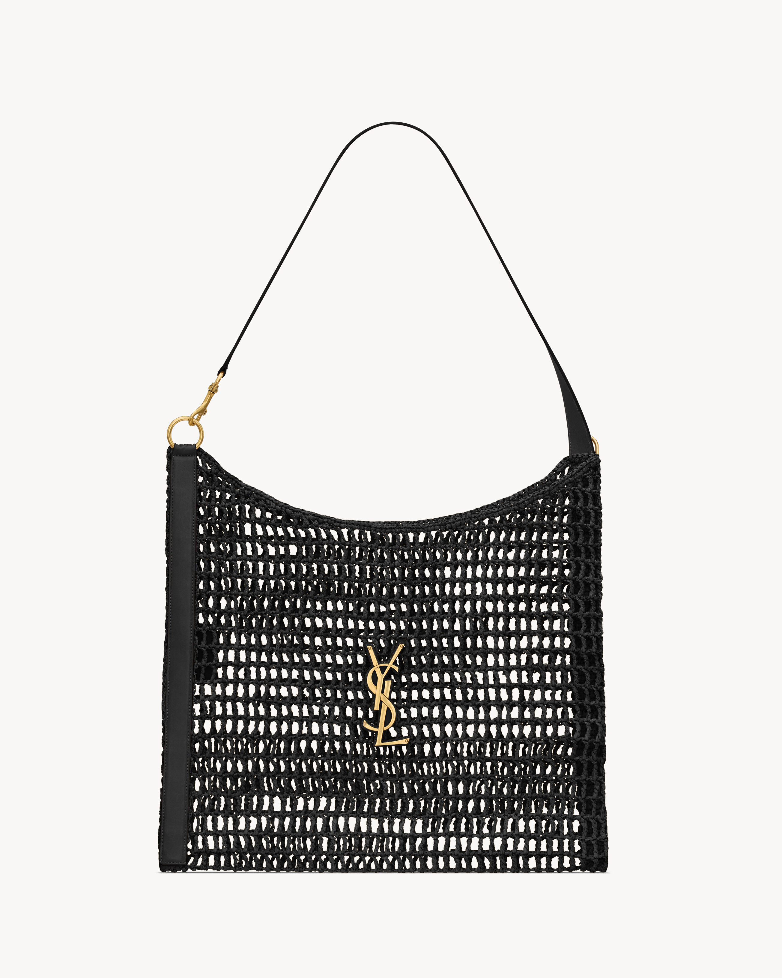 oxalis bag in raffia macramé | Saint Laurent Inc. (Global)