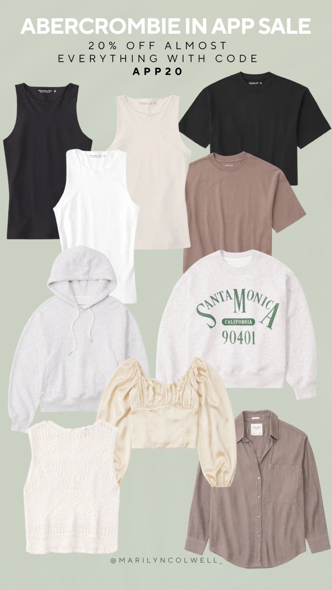 Abercrombie in App sale! 20% off almost everything with code APP20

Abercrombie and fitch, Abercrombie sale, fall style, fall outfits, fall best sellers

#LTKsalealert #LTKfindsunder100