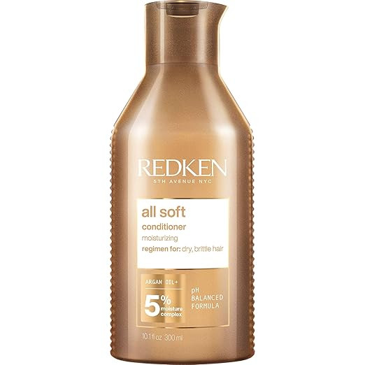 Redken All Soft Conditioner | Deeply Conditions and Hydrates | Softens, Smooths, and Adds Shine |... | Amazon (US)