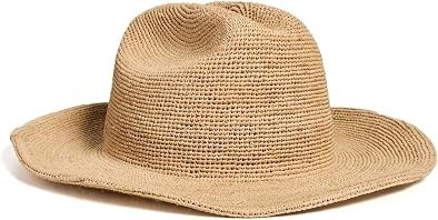 Brixton Women's Odessa Straw Packable Cowboy Hat | Amazon (US)