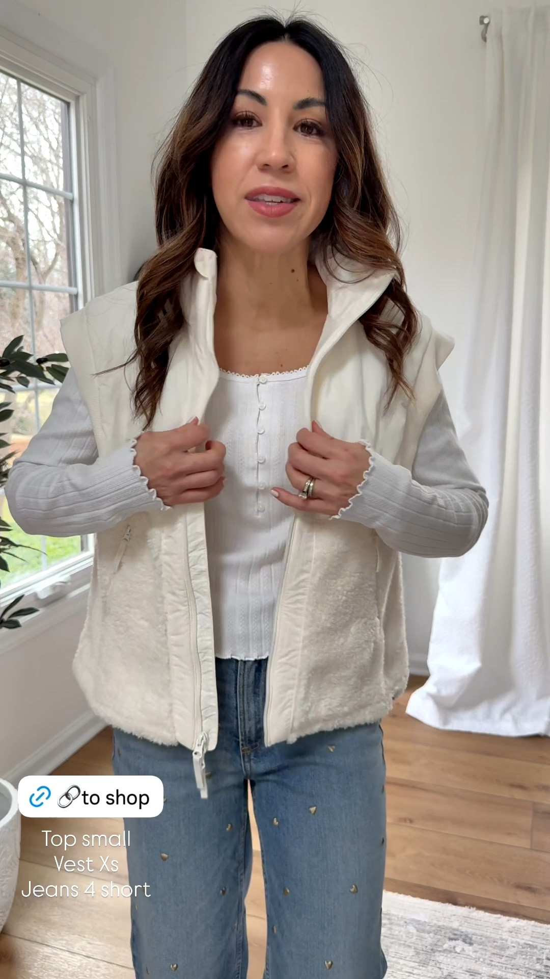 Target style, Xs vest, small Henley, heart jeans 4 short 



#LTKOver40 #LTKFindsUnder50