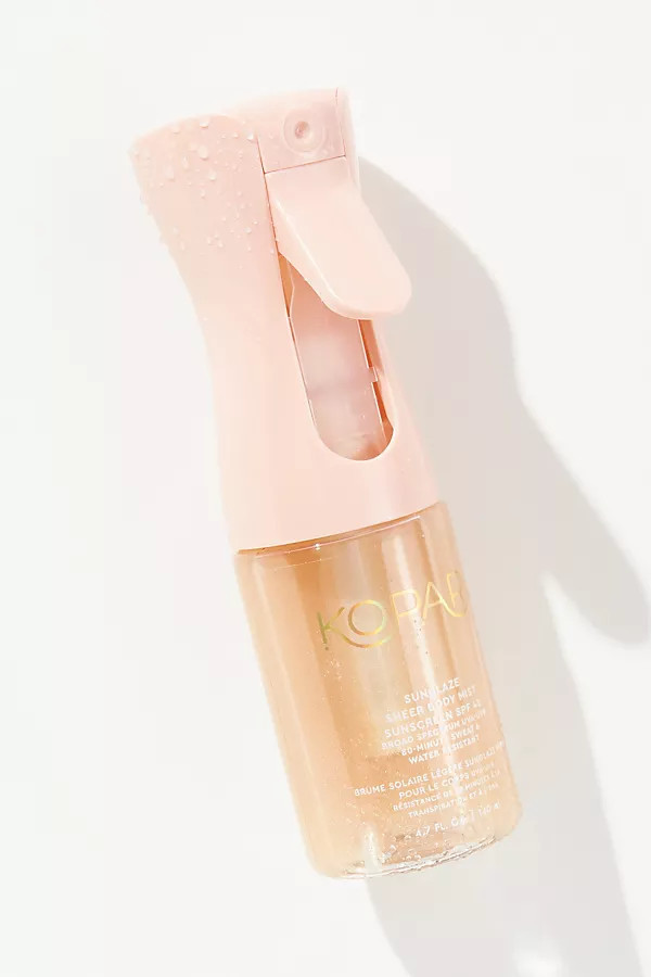 Sunglaze Sheer Body Mist Sunscreen SPF 42 | Anthropologie (US)