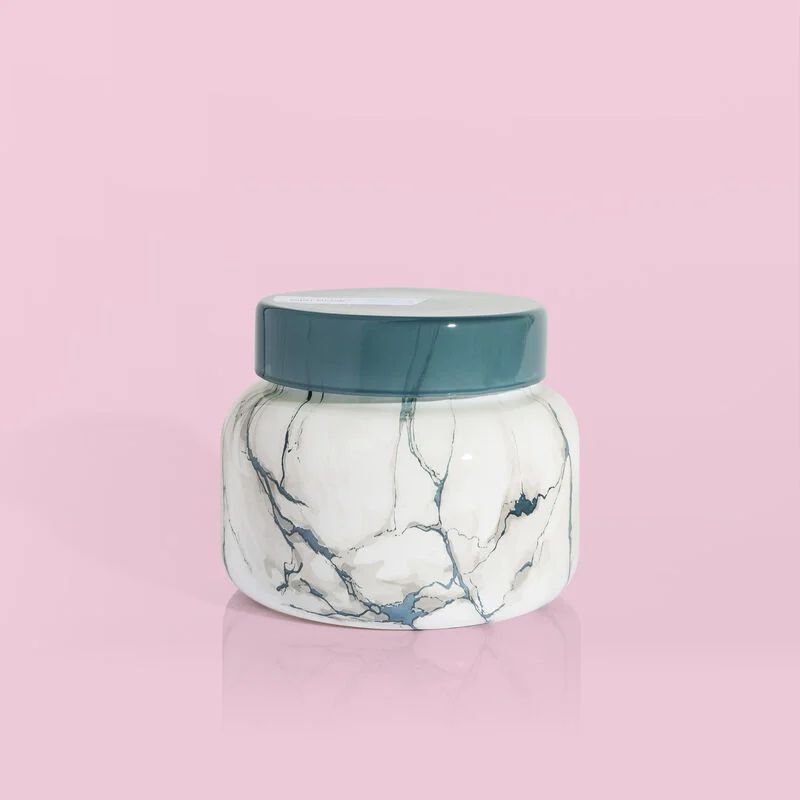 Volcano Modern Marble Signature Jar, 19 oz|Capri Blue | Capri-Blue