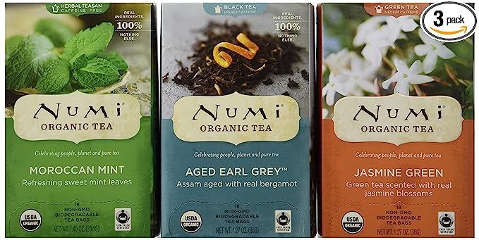 Numi Organic Tea Variety Pack of 3 | Amazon (US)
