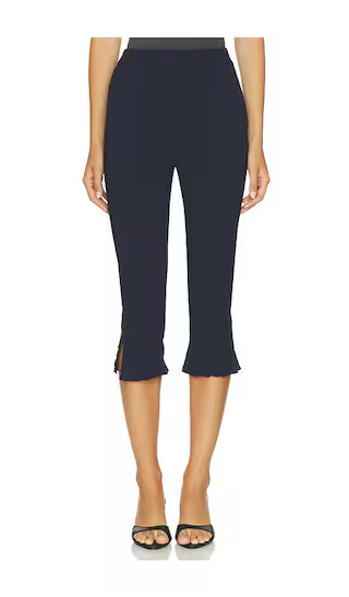 Linda Capri Pants in Navy | Revolve Clothing (Global)
