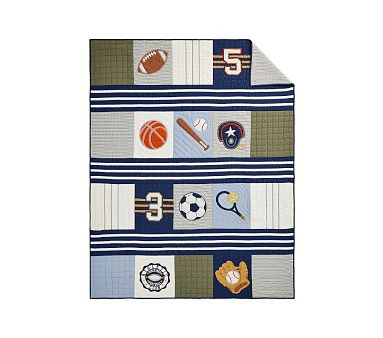 All-Star Sports Quilt & Shams | Pottery Barn Kids