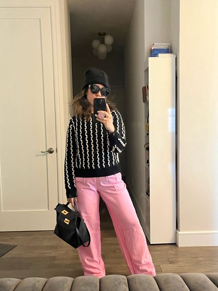 Pink pants are fun! These are pretty light. I wouldn’t wear them when it’s super cold out. Wearing a 2 short. Length is good for my 5’2” frame. 

#LTKtravel #LTKworkwear #LTKshoecrush