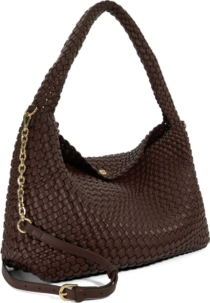 Deliberate L Woven Shoulder Bag | Nordstrom