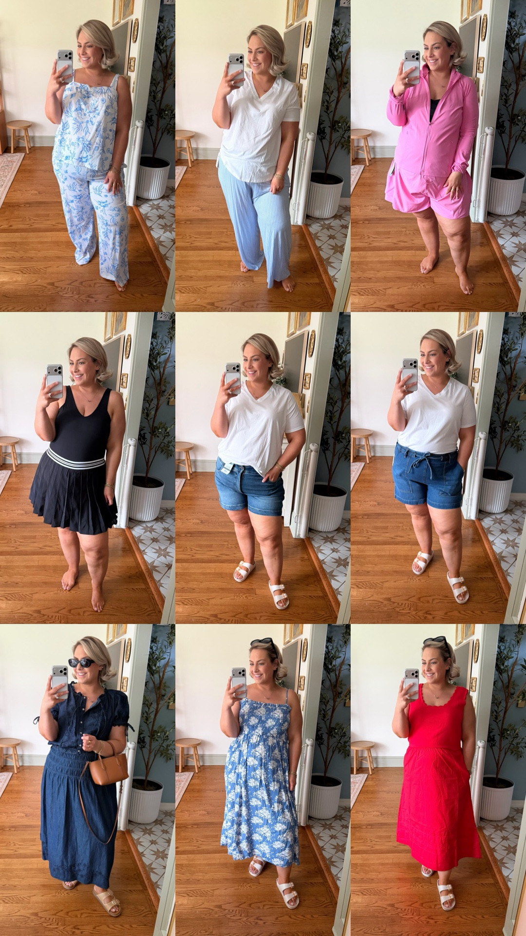 #walmartpartner we have some WINNERS😍🎉  @walmartstyle #walmart #walmartstyle
Pjs & PJ pants 2X
Tees: 1X
Pink shorts 2X need the 1X
Pink jacket: XXL
Leggings: XXL
Athletic dress: XXXL
Terra & sky jean shorts: 20
Time & tru Jean shorts: XXXL
Denim Set: XXL in both
Blue dress: XL
Red Dress: XL


#LTKmomlife #LTKPlusSize