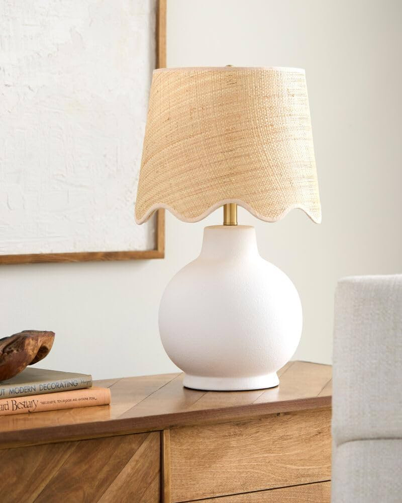 Mark&Day Table Lamps, Tomothy Traditional Bedside Table Lamp for Nightstand Bedroom, Living Room ... | Amazon (US)