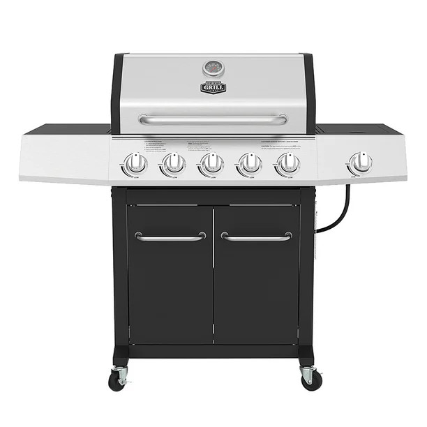 Expert Grill 5-Burner Propane Gas Grill with Side Burner | Walmart (US)