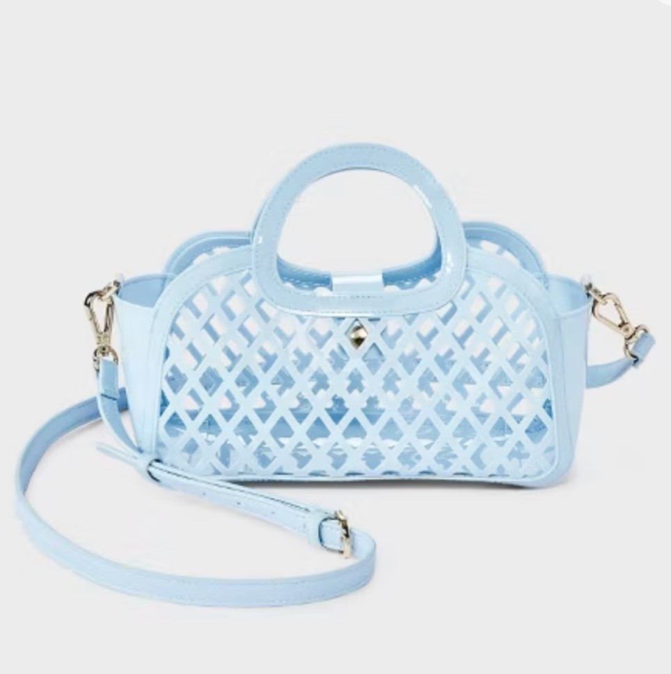 Mini jelly tote crossbody bag in blue brown tortoise pink magenta cream or black

#LTKootd #LTKSwim #LTKdayinmylife