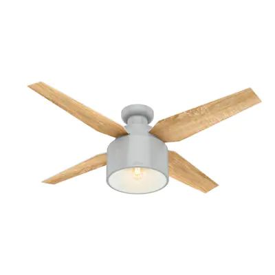 Hunter 52-inch Cranbrook Low-profile Ceiling Fan with LED Light Kit | Bed Bath & Beyond