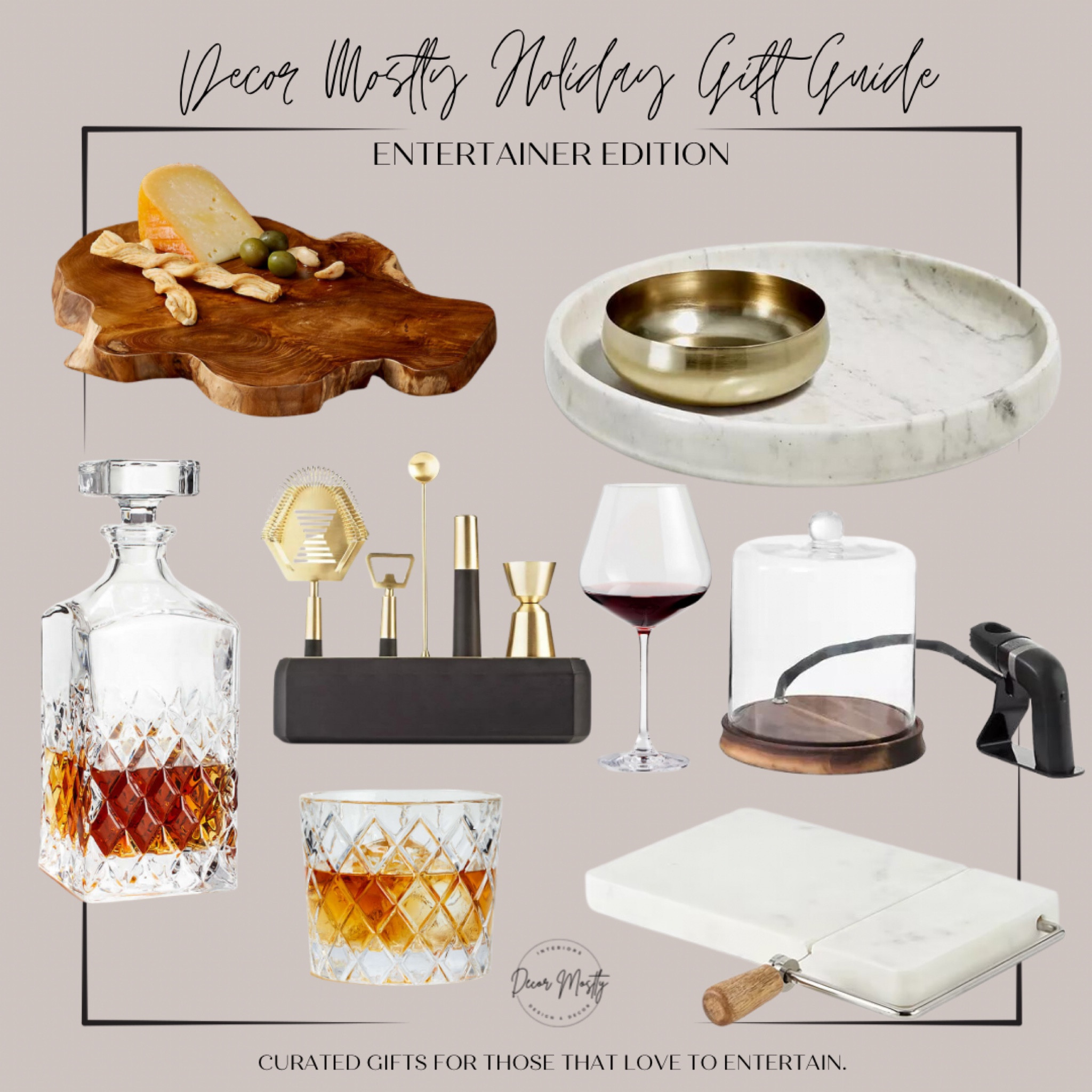 Gift ideas for anyone that loves to entertain! 

#LTKGiftGuide