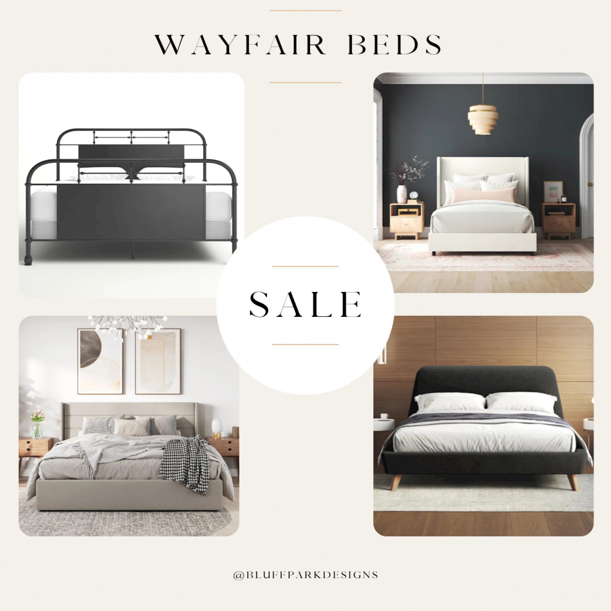 •Wayfair Surplus Sale Bed Options•

Furniture, Bedroom Furniture, Bedroom, Master Bedroom, Guest Bedroom, Design, Interior Design, Furniture Design, Bedroom Design, Bed, Upholstered Bed, Metal Bed, Black Bed, King Bed, Wayfair, Sale, On Sale, Shop 

#LTKstyletip #LTKsalealert #LTKhome