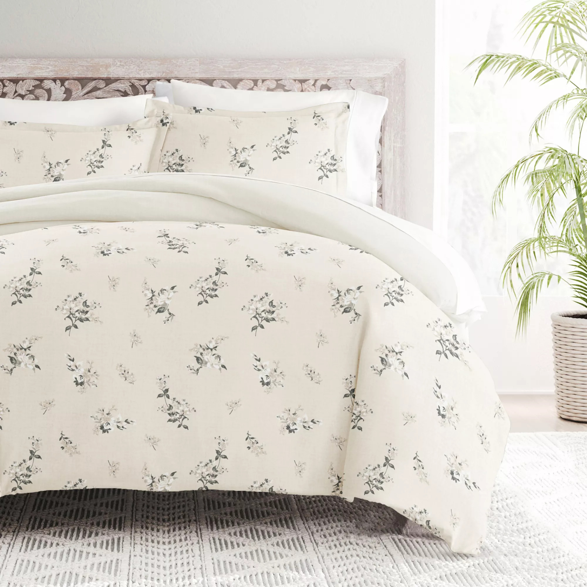 Home Collection Ultra Soft Reversible Patterned Duvet Cover Set | Kohl's