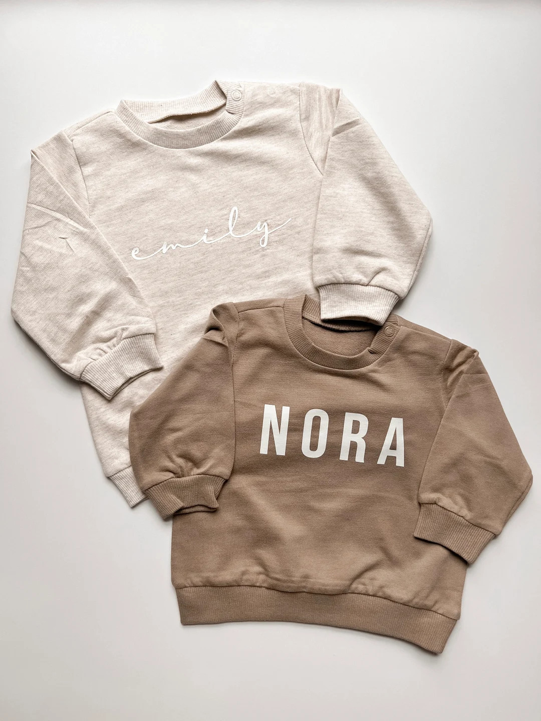 Baby and Kid Custom Neutral Sweatshirts and Sunshine Baby Sweatshirt | Etsy (US)