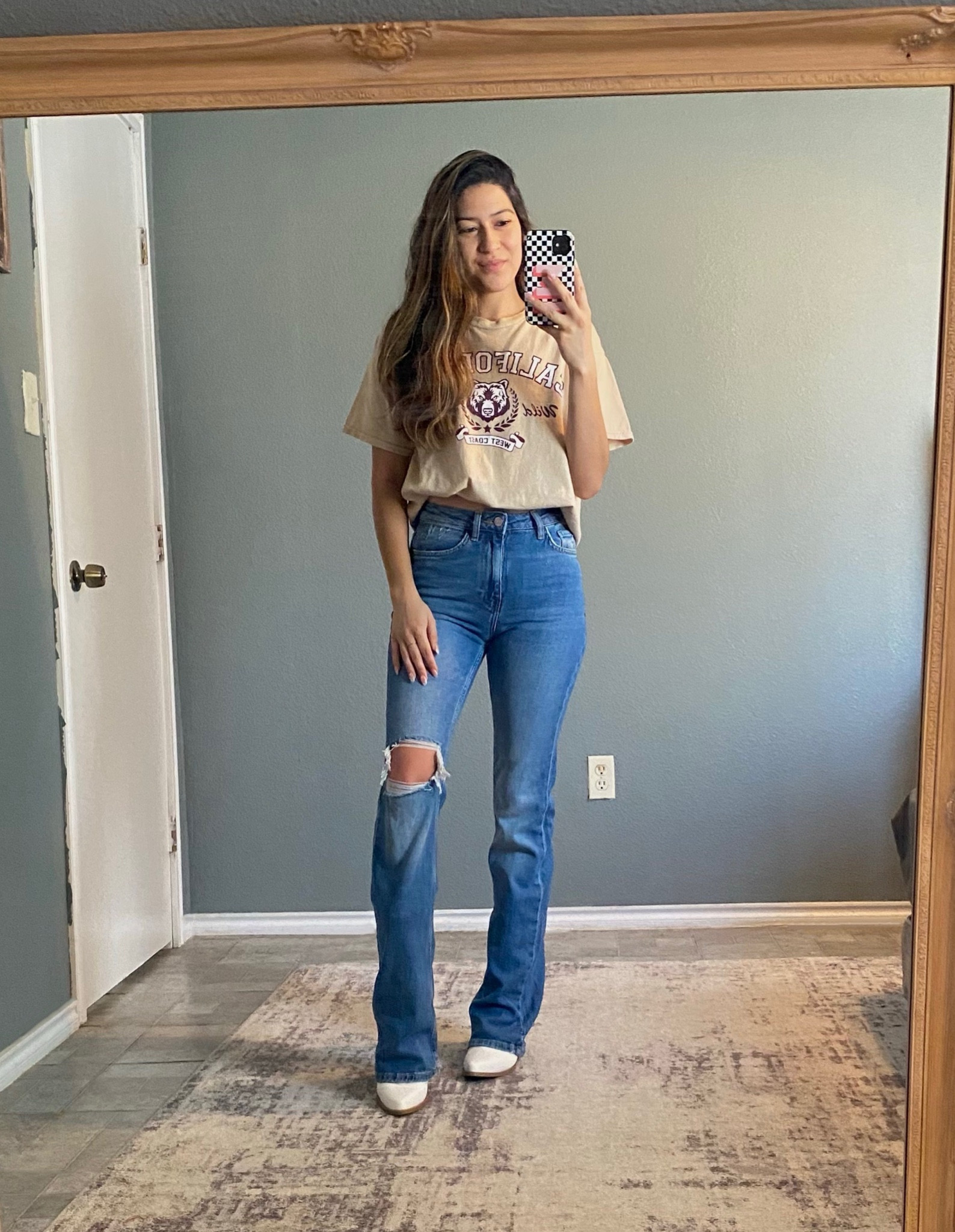 Western boots outfit inspo 
Jean size 24

#LTKunder100 #LTKstyletip #LTKFind