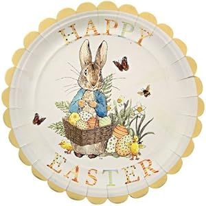 Meri Meri Peter Rabbit Easter Party Plates (12) | Amazon (US)