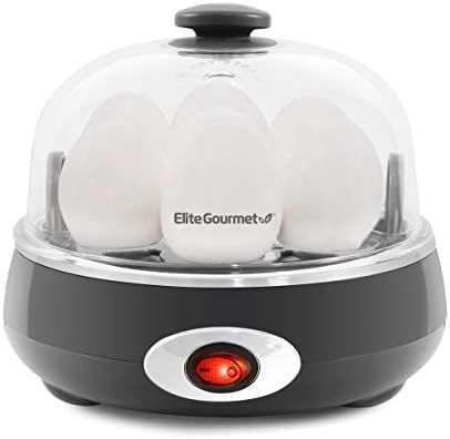 Amazon.com: Elite Gourmet EGC007CHC# Rapid Egg Cooker, 7 Easy-To-Peel, Hard, Medium, Soft Boiled ... | Amazon (US)