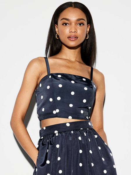 The Occasion by Old Navy Taffeta Cropped Tank Top | Old Navy (US)