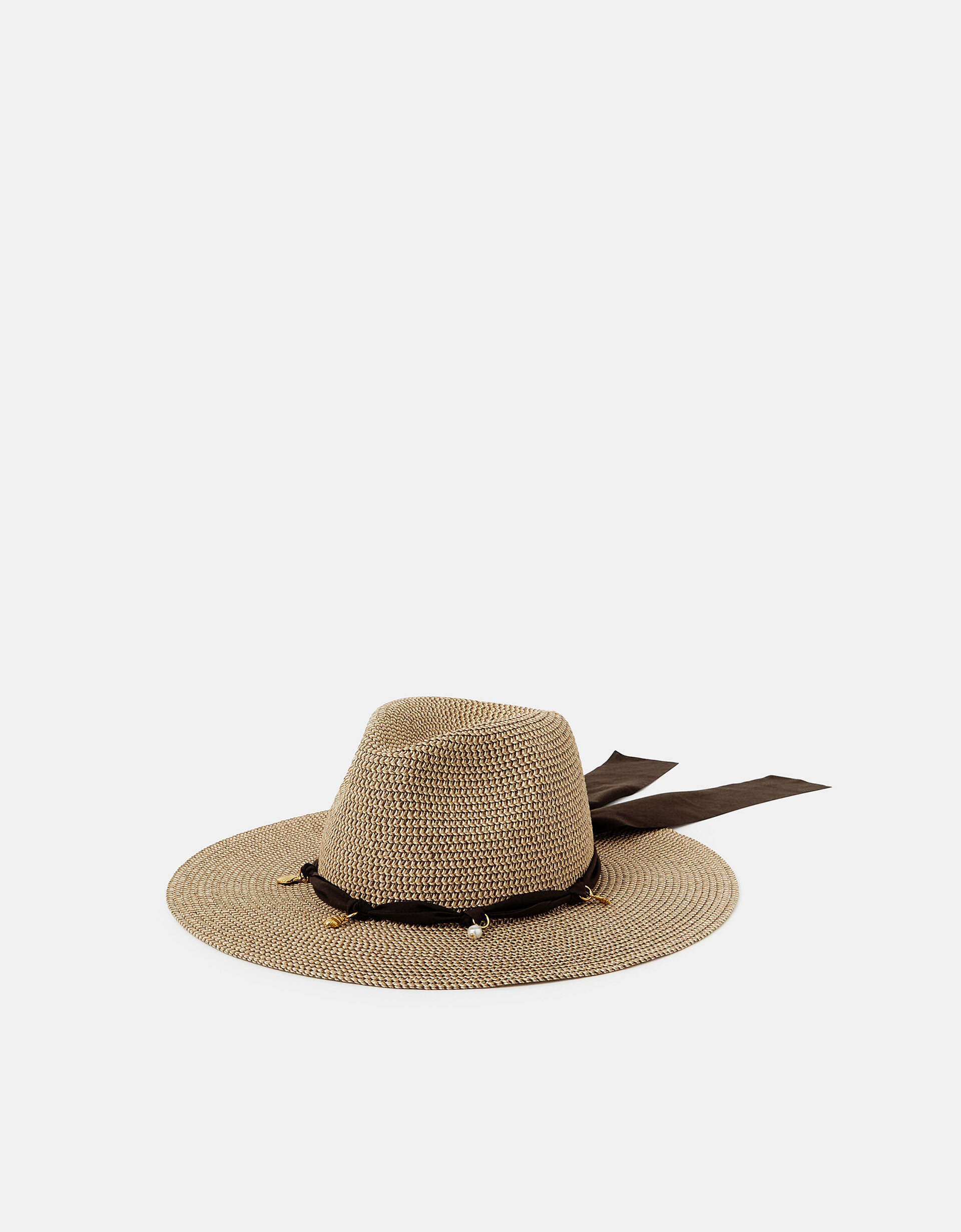 Charm Trim Fedora Hat | Accessorize (Global)