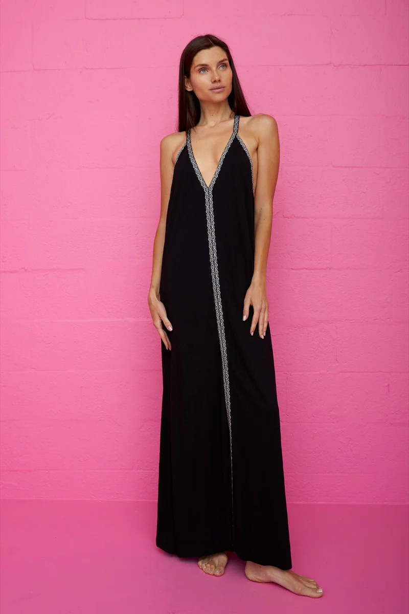 Monochromatic Pima Sundress | Pitusa