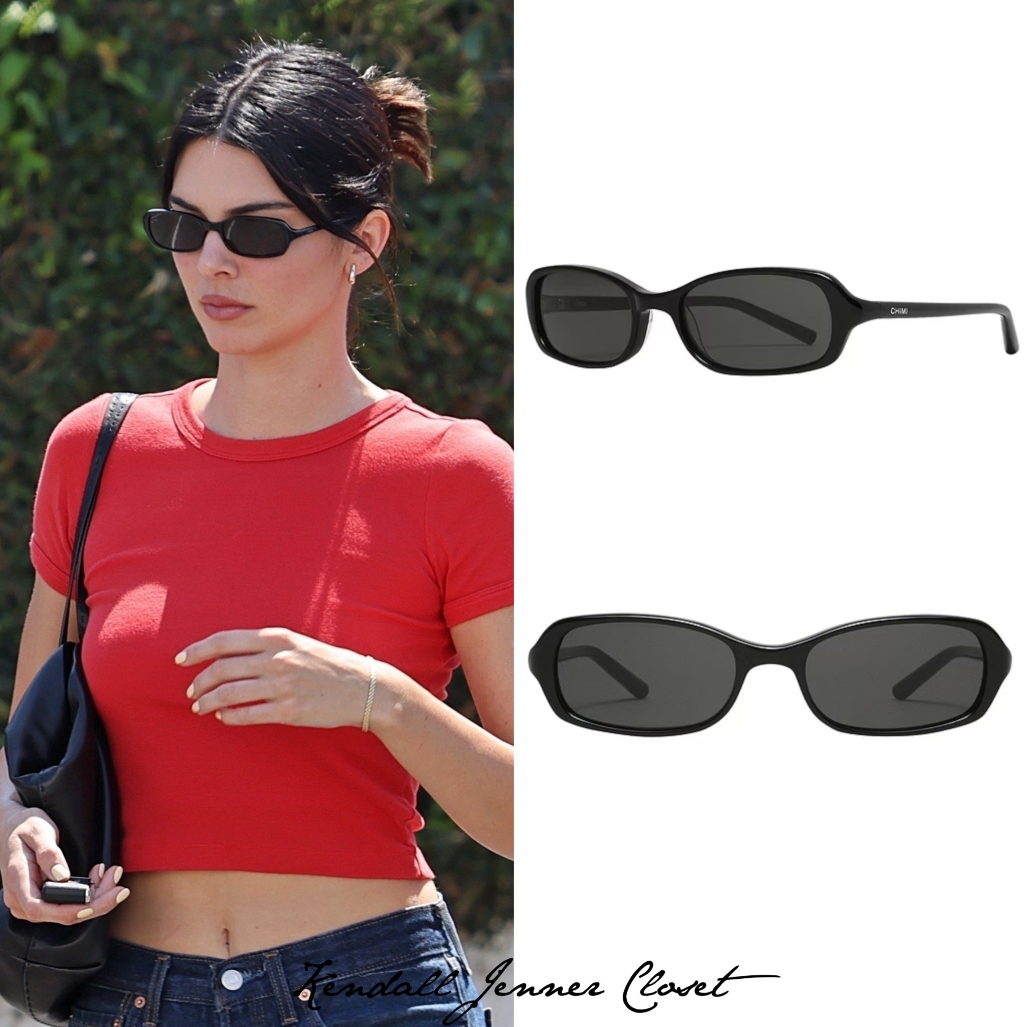 #KendallJenner out and about in #LA wearing the #Chimi Code Sunglasses in Black ($200). 🕶️



#LTKBeauty #LTKGiftGuide #LTKStyleTip