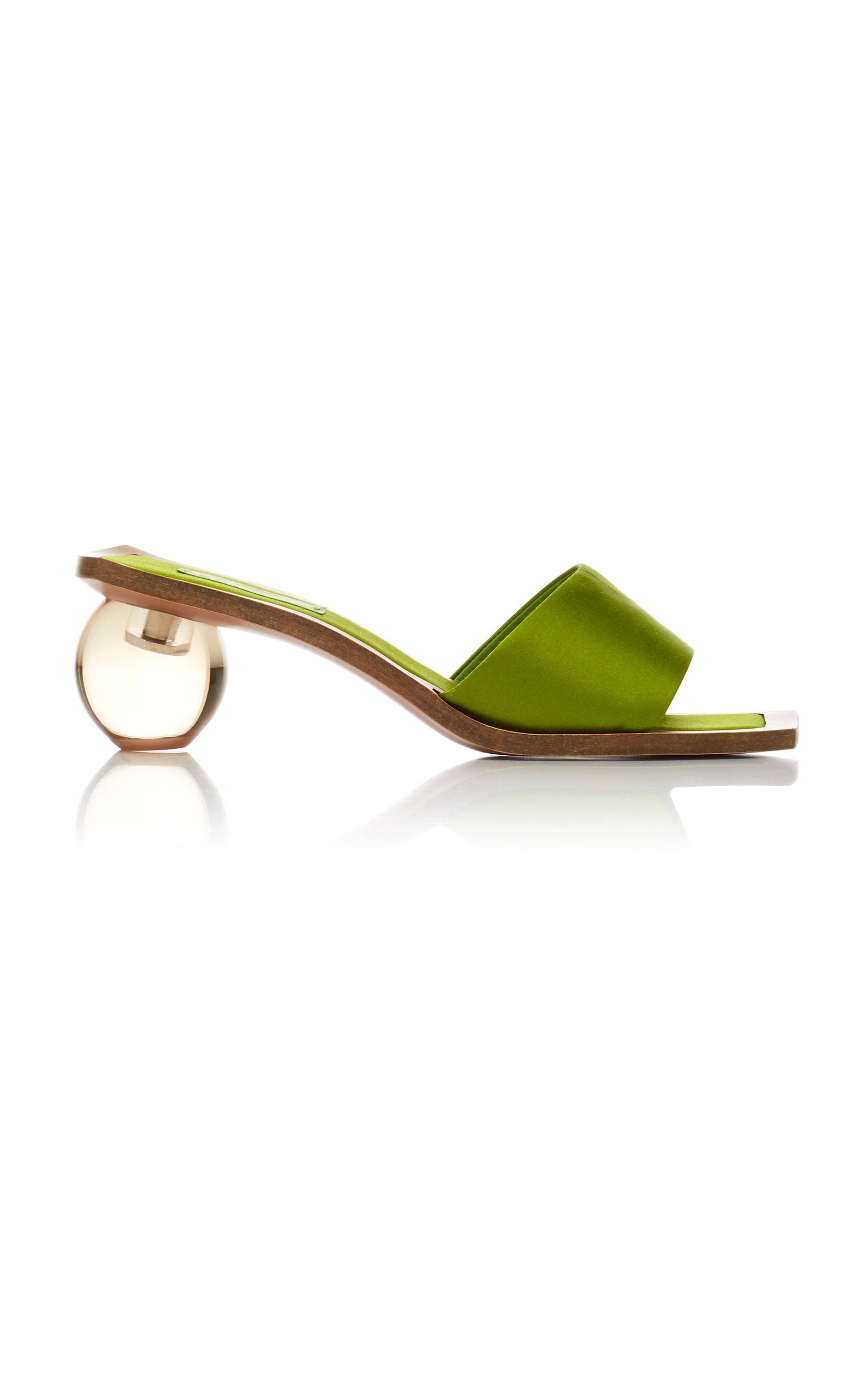Tao Two-Tone Satin Sandals | Moda Operandi Global