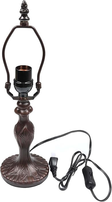 Bieye B10718 Antique Brown Table Lamp Base with E26 Light Socket, 4" Wx14.5 H | Amazon (US)