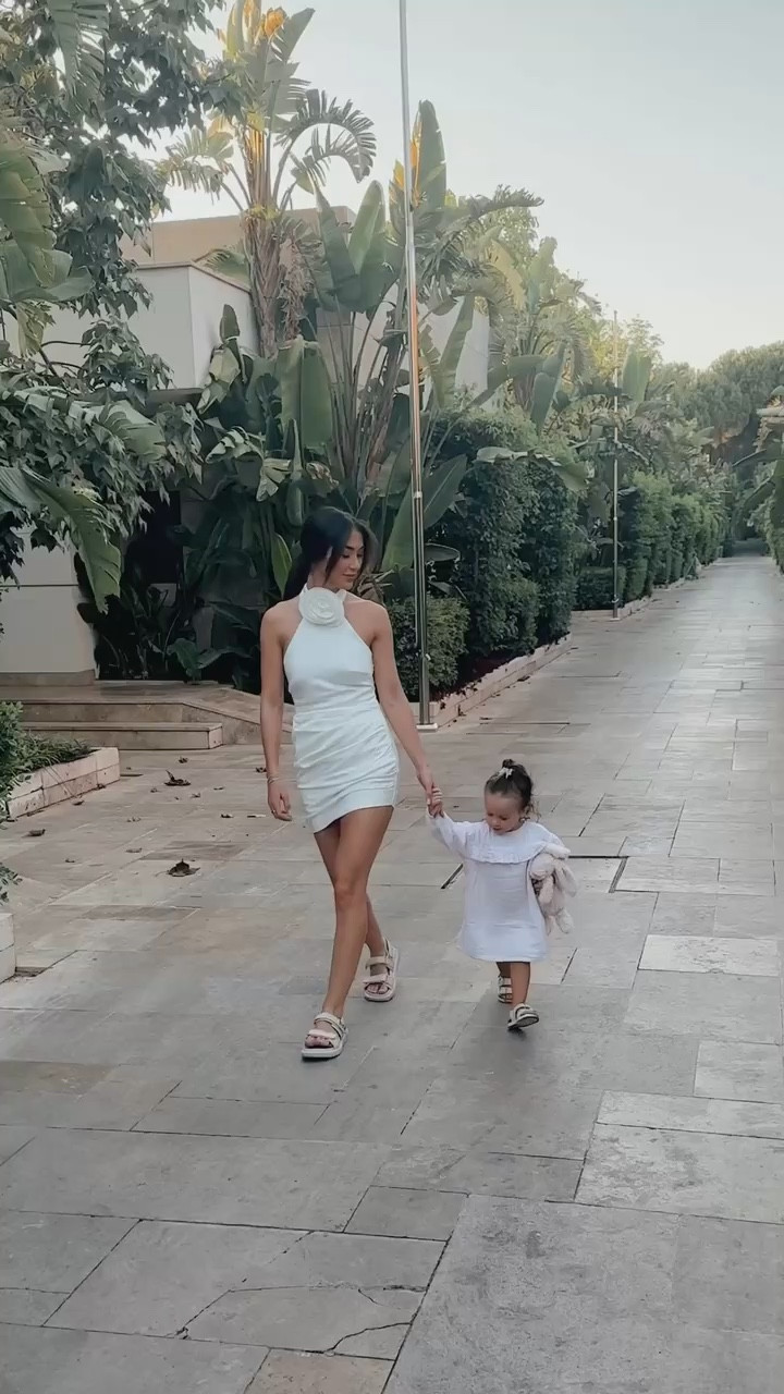 Matching outfits, mother and daughter outfits, holiday outfits, summer outfits, old money style, off the shoulder dress, white dress, mini dress, floral corsage dress, dad sandals, leather sandals, pink bunny, children’s toys, children’s hair bow, Dior, Nasty Gal, H&M, BooHoo, ASOS, Boden, Ego

#LTKfamily #LTKSeasonal #LTKeurope