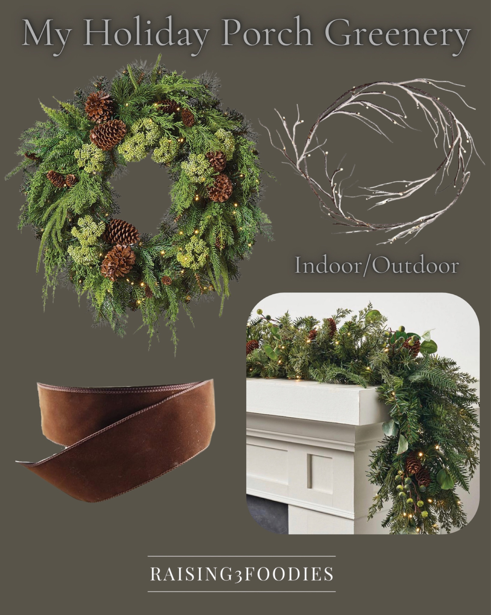 I’m so excited to decorate my front porch for the Christmas holiday!  I decided to upgrade to indoor/outdoor garland so that it last longer.  I also love that these are pre lit! 🙌


Frontgate, Amazon finds

#LTKSeasonal #LTKHoliday #LTKhome